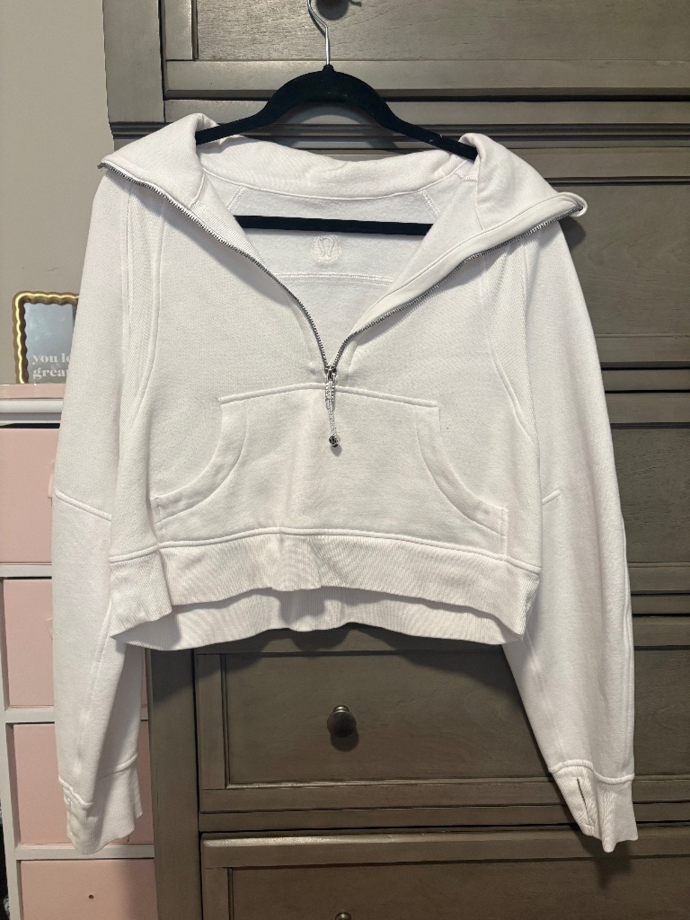 White Lululemon Scuba Size XS/S